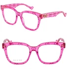 GG0958O Pink Guccissima Print Classic Unisex Eyeglasses 52MM 011 New. Price: $272.60.