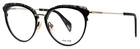 Police Goldeneye VPL734 08AM Black Multi Womens Cat Eyeglasses 52-16-140 New. Price: $54.99.