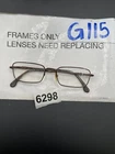 Brooks Brothers BB465 1161 Brown Rectangle Eyeglasses 18 140 G115 Pre-owned. Price: $15.29.