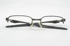 Oakley Ox 3163-0252 Backwind 0.5 Half Rim Gunmetal Eyeglasses Frame 52-19-139 Pre-owned. Price: $49.99.