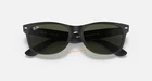 Ray-ban New Wayfarer RB2132 Sunglasses Matte Black/green Lens G-15 55MM. Price: $54.51.