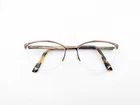 Escada Eyeglasses, Frames Only, Italy, Ves 873 0SRP, 54-16-140, Shiny Bronze Pre-owned. Price: $44.99.