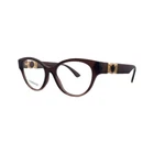 Versace VE3313 Brown Eyeglasses Frames 52MM 17MM 145MM - 5332 New. Price: $90.00.