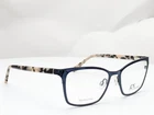 By Gwen Stefani GX072 Navy/teal Women's Eyeglasses Frames 52-17-135 New. Price: $79.95.