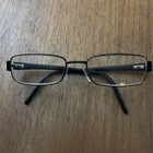 Gucci GG2715 66A 52-17-130 Black Web Eyeglasses Frames Only Italy Rectangle Pre-owned. Price: $59.99.