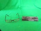 Prada Brown Rectangular Eyeglasses Italy VPR17G 7O1-1O1 52 16 135 W/case Pre-owned. Price: $29.99.