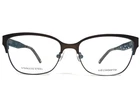 Liz Claiborne Eyeglasses Frames L643 0XL7 Brown Blue Square Cat 54-16-135 New. Price: $20.17.