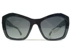 Chanel Sunglasses 5296 C.501/S8 Black Clear Lace Frames W/ Gray Polarized Lenses New. Price: $399.99.
