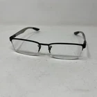 Ray Ban RB8412 2503 54-17-145 Black Carbon Fiber Eyeglasses !L47 Pre-owned. Price: $52.50.