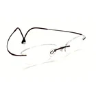 Silhouette 6574 6084 Titanium Red Pink Rimless Eyeglasses Frames 51-17 140 Pre-owned. Price: $99.99.