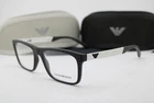 New Emporio Armani 3101 5042 Black Gunmetal Matte Authentic Eyeglasses 55-17. Price: $152.15.