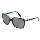 Tiffany Tf 4076 Square Black Azure Cat Eye 80553F Sunglasses - Authentic New. Price: $249.00.
