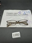 Bvlgari 291B 170 52 16 135 Eyeglass Brown Has Wear Pre-owned. Price: $48.98.