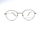 New Mario Martinelli Gold Matte Round Oval Metal Glasses 875 48 20 140. Price: $105.00.