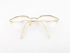 Cazal Eyeglasses, Frames Only, Mod 114 Col. 748 Gold, 52-18-135, Metal, Germany Pre-owned. Price: $189.99.