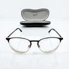 Ray-ban RB6375 2890 Eyeglasses Frames Black Gold 53-18 145 W/ Case Only Pre-owned. Price: $34.87.