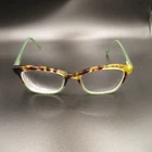 Lucky Brand Eyeglass Frames D218 Tortoiseshell Green Full Rim 53-17-140 Pre-owned. Price: $37.71.