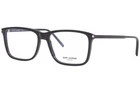 Saint Laurent SL454 001 Eyeglasses Men's Black Full Rim Rectangle Shape 56MM New. Price: $179.95.