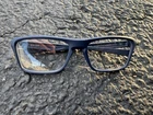 Oakley OX8178-0455 Universe Blue Rafter Eyeglasses Frames 55-18-142 New Demo. Price: $160.00.