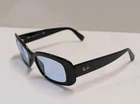 Ray-ban Black Sunglasses Rb 4122 601/71 50-18 Lens 3N Rectangle Polished Italy Pre-owned. Price: $19.95.
