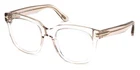 New Tom Ford Women Geometric Eyeglasses FT5537-B 072 Shiny Pink 52MM. Price: $130.06.
