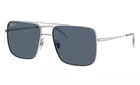 New Ray-ban Sunglasses Rb 3758 003/2V 56-16 Silver Frame Blue W/polarized Lenses. Price: $91.99.