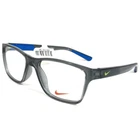 Nike Kids Eyeglasses Frames 5532 060 Clear Shiny Grey Blue Square 46-15-125 New. Price: $72.79.