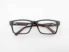 Bulova Eyeglasses, Frames Only, Salford, 55-16-140, Plastic, Black/brown, Square Pre-owned. Price: $39.99.