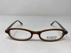 Baron Eyewear BZ10 Cm 45-17-130 Caramel Brown Full Rim Eyeglasses Frame Z697 New. Price: $50.00.