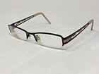 Humphreys H582065 50 Eyeglasses Frame Half Rimless 49-18-135 Burgundy/pink Y768 Pre-owned. Price: $24.80.