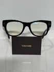 Tom Ford TF5040B Eco 001 Chunky Black Acetate Unisex Eyeglasses 52MM New. Price: $350.00.
