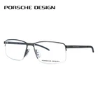 Porsche Design P8347 Square Glasses Frame Dark Gunmetal 56MM Unisex New. Price: $272.88.