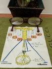 L.a.eyeworks Licks 256 Eyeglasses Brown Rectangular Full Rim Frames 46-15-150 Pre-owned. Price: $49.95.