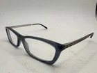 Burberry Blue Gray Rectangular Glasses Flex Temples Italy B2129 3013 140 Read Pre-owned. Price: $66.24.