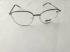 Dkny Women's Cat-eye Eyeglasses Frames 53MM Taupe Gold DK1027-272 New. Price: $41.59.