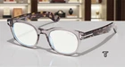Tom Ford FT5807-B 020 Round Grey Blue Block Lens 50 Mm Men's Eyeglasses New. Price: $176.00.