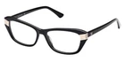 New Marciano By Guess GM-0385 001 Black & Gold Eyeglasses 53/15/145. Price: $89.95.