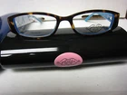Phoebe Couture Eyeglass Frames P231 Tortoise 50-16-135 With Case Pre-owned. Price: $17.99.