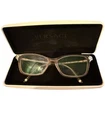 Versace Mod 3156 934 Rectangle Brown Stripe Eyeglasses Optical Frame 53-15 Parts Pre-owned. Price: $31.50.