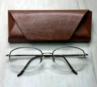 Vintage Genny 748-B 5377 Eyeglass Frames Only Antique Brown Italy 53-18-135 Pre-owned. Price: $39.99.