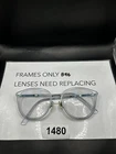 Marchon M-5508 430 Eyeglasses Frame Only Transparent Blue Round 54-19-145 Pre-owned. Price: $22.99.