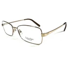 Calvin Klein Eyeglasses Frames CK7418 705 Gold Ivory Rectangular 54-16-140 New. Price: $49.46.