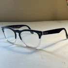 New Ray Ban Steve RB4487 Black Clear Gradient Lens Size 54/18 Pre-owned. Price: $50.00.