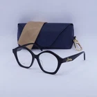 New Loewe LW50053F 001 Shiny Black 53MM Eyeglasses. Price: $159.59.