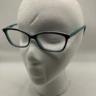 Tommy Hilfiger Th 1318 VR2 Eyeglasses Frames Only Teal/black/white 52-15-140 Pre-owned. Price: $39.89.