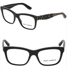 Dolce Gabbana DG3239 Optical Frame Eyeglasses Black Mamas Brocade Floral New. Price: $144.00.
