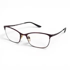 Heartland Emily Burgundy Eyeglasses Frames 53-17-135 Pre-owned. Price: $21.83.