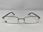 Eyewear VP-122 Sand 51-19-135 Light Brown Half Rim Eyeglasses Frame /T77 New. Price: $40.00.