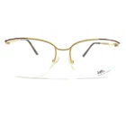 Vintage Logo Paris 359-42 413 Eyeglasses Gold Half Rim Frames 53-17-130 New. Price: $31.98.