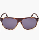 Tom Ford Prescott FT1027 60MM Unisex Sunglasses Blonde Havana Brand New W/box. Price: $256.50.
